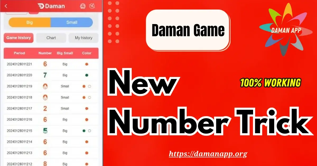 Daman Game New Number Trick